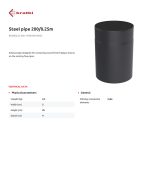 KRATKI ΚΑΜΙΝΑΔΑ ΑΠΟ ΜΑΥΡΟ ΧΑΛΥΒΑ RS200/0,25 - Image 3