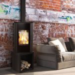 KRATKI KOZA/ENYO/FLAT/01 (A+) ECODESIGN 6KW (55-70M2) ΠΕΡΙΣΤΡΕΦΟΜΕΝΗ ΕΝΕΡΓΕΙΑΚΗ ΣΟΜΠΑ ΞΥΛΟΥ ΑΠΟ ΧΑΛΥΒΑ ΜΕ ΕΠΕΝΔΥΣΗ TERMOTEC ΚΑΙ ΞΥΛΑΠΟΘΗΚΗ - Image 2