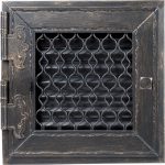 KRATKI RETROW/22/G/A ΔΙΑΚΟΣΜΗΤΙΚΗ ΠΕΡΣΙΔΑ ΜΕ ΡΥΘΜΙΣΗ ΡΟΗΣ ΣΕ ΧΡΩΜΑ ΓΡΑΦΙΤΗ - Image 2