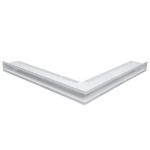KRATKI ΠΕΡΣΙΔΑ LUFT/NS/90/45S/B 9X56X56CM ΛΕΥΚΗ