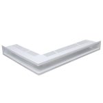 KRATKI ΠΕΡΣΙΔΑ LUFT/NP/90/45S/B 54,7X76,6X9CM ΛΕΥΚΗ ΔΕΞΙΑ ΓΩΝΙΑ - Image 2