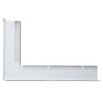 KRATKI ΠΕΡΣΙΔΑ LUFT/NP/60/45S/B 54,7Χ76,6X6CM ΛΕΥΚΗ ΔΕΞΙΑ ΓΩΝΙΑ - Image 5