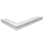 KRATKI ΠΕΡΣΙΔΑ LUFT/NP/60/45S/B 54,7Χ76,6X6CM ΛΕΥΚΗ ΔΕΞΙΑ ΓΩΝΙΑ