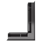 KRATKI ΠΕΡΣΙΔΑ LUFT/NP/90/45S/C 54,7X76,6X9CM ΜΑΥΡΗ ΔΕΞΙΑ ΓΩΝΙΑ - Image 5