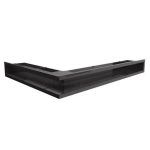 KRATKI ΠΕΡΣΙΔΑ LUFT/NP/90/45S/C 54,7X76,6X9CM ΜΑΥΡΗ ΔΕΞΙΑ ΓΩΝΙΑ - Image 2