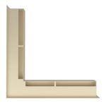 KRATKI ΠΕΡΣΙΔΑ LUFT/NS/60/45S/K 6X56X56CM ΚΡΕΜ - Image 5