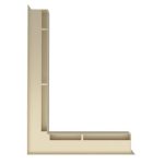 KRATKI ΠΕΡΣΙΔΑ LUFT/NL/60/45S/K 76,6X54,7X6CM ΚΡΕΜ ΑΡΙΣΤΕΡΗ ΓΩΝΙΑ - Image 5
