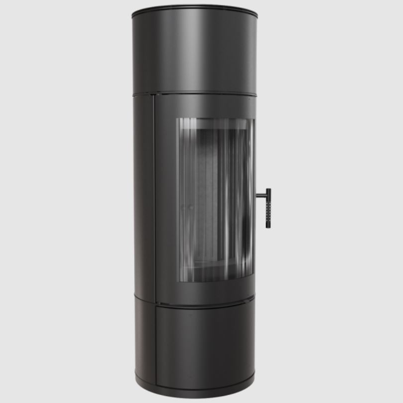 antares_black_01 KRATKI ANTARES/BLACK ECODESIGN (A+) 10KW (80-120M2) ΕΝΕΡΓΕΙΑΚΗ ΣΟΜΠΑ ΑΠΟ ΧΑΛΥΒΑ ΜΕ ΜΑΥΡΑ ΚΕΡΑΜΙΚΑ TERMOTEC - Image 1