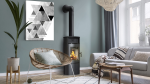 KRATKI FALCON/W ECODESIGN (A+) 9KW (80-120M2) ΕΝΕΡΓΕΙΑΚΗ ΣΟΜΠΑ ΑΠΟ ΧΑΛΥΒΑ ΜΕ ΛΕΥΚΑ ΚΕΡΑΜΙΚΑ TERMOTEC - Image 3