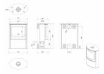 KRATKI BJORN/BLACK 8KW (60-80M2) ΕΝΕΡΓΕΙΑΚΗ ΣΟΜΠΑ ΞΥΛΟΥ ΑΠΟ ΧΑΛΥΒΑ ΜΕ ΜΑΥΡΑ ΚΕΡΑΜΙΚΑ TERMOTEC - Image 3
