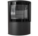 KRATKI BJORN/BLACK 8KW (60-80M2) ΕΝΕΡΓΕΙΑΚΗ ΣΟΜΠΑ ΞΥΛΟΥ ΑΠΟ ΧΑΛΥΒΑ ΜΕ ΜΑΥΡΑ ΚΕΡΑΜΙΚΑ TERMOTEC