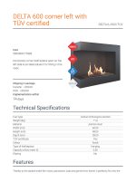 KRATKI DELTA/L/600/TUV ΕΠΙΤΟΙΧΙΑ ΕΣΤΙΑ ΒΙΟΑΙΘΑΝΟΛΗΣ ΜΕ ΠΙΣΤΟΠΟΙΗΣΗ TUV (0,5lt) - Image 6