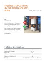KRATKI SIMPLE/BOX/P/S/BIANCO ΔΕΞΙΑ ΓΩΝΙΑ 8KW / 70-90m2 ΕΝΕΡΓΕΙΑΚΟ ΤΖΑΚΙ ΜΑΝΤΕΜΕΝΙΟ ΜΕ ΜΕΤΑΛΛΙΚΟ ΚΕΛΥΦΟΣ - Image 5