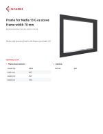 KRATKI BLENDA70/NADIA/13/G ΧΑΛΥΒΔΙΝΗ ΚΟΡΝΙΖΑ ΤΖΑΚΙΟΥ NADIA/13/G (78,7X62,7CM ΕΣΩΤΕΡΙΚΑ - 92,7X76,7CM ΕΞΩΤΕΡΙΚΑ) - Image 4