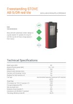 KRATKI ΣΟΜΠΑ KOZA/AB/S/KAFEL/CZERWONY 8KW / 50-70m2 ΕΝΕΡΓΕΙΑΚΗ ΣΟΜΠΑ ΞΥΛΟΥ ΑΠΟ ΧΑΛΥΒΑ ΜΕ ΕΞΩΤΕΡΙΚΗ ΕΠΕΝΔΥΣΗ ΑΠΟ ΚΟΚΚΙΝΟ ΚΕΡΑΜΙΚΟ - Image 5