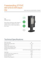 KRATKI KOZA/AB/S/N/O/DR/KAFEL/BLACK 8KW / 50-70m2 ΠΕΡΙΣΤΡΕΦΟΜΕΝΗ ΕΝΕΡΓΕΙΑΚΗ ΣΟΜΠΑ ΑΠΟ ΧΑΛΥΒΑ ΜΕ ΕΞΩΤΕΡΙΚΗ ΕΠΕΝΔΥΣΗ ΑΠΟ ΜΑΥΡΟ ΚΕΡΑΜΙΚΟ - Image 4