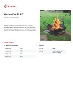 KRATKI FIRE/PIT ΤΖΑΚΙ ΕΞΩΤΕΡΙΚΟΥ ΧΩΡΟΥ ΑΝΟΙΧΤΟΥ ΤΥΠΟΥ - Image 6