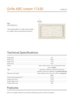 KRATKI ΠΕΡΣΙΔΑ 30ABC/K (17X30CM) ΚΡΕΜ - Image 5