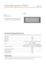 KRATKI ΠΕΡΣΙΔΑ 49ABC/GR (17X49CM) ΓΡΑΝΙΤΗΣ - Image 4