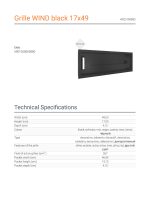 KRATKI ΠΕΡΣΙΔΑ 49C/WIND 17X49CM ΜΑΥΡΟ - Image 4
