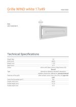 KRATKI ΠΕΡΣΙΔΑ 49B/WIND 17X49CM ΛΕΥΚΗ - Image 3