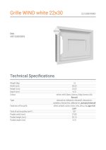KRATKI ΠΕΡΣΙΔΑ 22/30B/WIND 22X30CM ΛΕΥΚΗ - Image 3