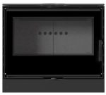 KRATKI KARI/80/BLACK (Α+) 12KW (100-150Μ2)  ΕΝΕΡΓΕΙΑΚΗ ΕΣΤΙΑ ΑΕΡΟΘΕΡΜΗ ΜΕ ΜΑΥΡΑ ΚΕΡΑΜΙΚΑ TERMOTEC - Image 2