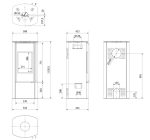 KRATKI KOZA/AB/ENYO/R/BLACK 5,5KW ECODESIGN (40-60M2) ΕΝΕΡΓΕΙΑΚΗ ΣΟΜΠΑ ΞΥΛΟΥ ΑΠΟ ΧΑΛΥΒΑ ΜΕ ΜΑΥΡΑ ΚΕΡΑΜΙΚΑ TERMOTEC - Image 3