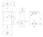 KRATKI ROLLO/2/BLACK 10KW (70-90M2) ΕΝΕΡΓΕΙΑΚΗ ΣΟΜΠΑ ΞΥΛΟΥ ΑΠΟ ΧΑΛΥΒΑ ΜΕ ΜΑΥΡΑ ΚΕΡΑΜΙΚΑ TERMOTEC - Image 3
