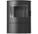 KRATKI ROLLO/2/BLACK 10KW (70-90M2) ΕΝΕΡΓΕΙΑΚΗ ΣΟΜΠΑ ΞΥΛΟΥ ΑΠΟ ΧΑΛΥΒΑ ΜΕ ΜΑΥΡΑ ΚΕΡΑΜΙΚΑ TERMOTEC