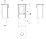 KRATKI KOZA/AB/S/N/DR/KAFEL/BIALY 8KW / 50-70m2 ΕΝΕΡΓΕΙΑΚΗ ΣΟΜΠΑ ΞΥΛΟΥ ΜΕ ΛΕΥΚΑ ΚΕΡΑΜΙΚΑ TERMOTEC - Image 4