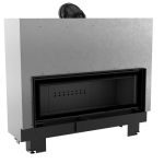 KRATKI MB120/G/BLACK 20KW ΣΥΡΟΜΕΝΟ (190-270M2) ΕΝΕΡΓΕΙΑΚΟ ΤΖΑΚΙ ΑΕΡΟΘΕΡΜΟ ΜΕ ΜΑΥΡΑ ΚΕΡΑΜΙΚΑ TERMOTEC