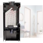 KRATKI FALCON ECODESIGN (A+) 9KW (80-120M2) ΕΝΕΡΓΕΙΑΚΗ ΣΟΜΠΑ ΑΠΟ ΧΑΛΥΒΑ ΜΕ ΛΕΥΚΑ ΚΕΡΑΜΙΚΑ TERMOTEC - Image 5