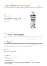 KRATKI FARBA/SPRAY 400ML ΧΡΩΜΑ ΑΝΘΕΚΤΙΚΟ ΣΤΗ ΘΕΡΜΟΤΗΤΑ ΓΙΑ ΕΣΤΙΕΣ ΚΑΙ ΣΟΜΠΕΣ ΑΠΟ ΧΑΛΥΒΑ ΚΑΙ ΜΑΝΤΕΜΙ - Image 3