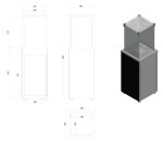 KRATKI ΣΟΜΠΑ ΘΕΡΜΑΣΤΡΑ ΥΓΡΑΕΡΙΟΥ PATIO/M/G30/37MBAR/CZ 7KW ΜΕ ΕΠΕΝΔΥΣΗ ΑΠΟ ΜΑΥΡΟ ΓΥΑΛΙ - Image 4