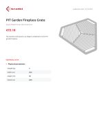KRATKI RUSZT/FIRE/PIT ΣΧΑΡΑ ΜΠΑΡΜΠΕΚΙΟΥ ΑΠΟ ΑΝΟΞΕΙΔΩΤΟ ΧΑΛΥΒΑ ΓΙΑ ΤΗΝ ΕΣΤΙΑ FIRE/PIT (65,2X70,5CM) - Image 4