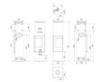 KRATKI REN/L/P 7,3KW ECODESIGN (75 - 100M2) ΕΝΕΡΓΕΙΑΚΗ ΣΟΜΠΑ ΑΠΟ ΧΑΛΥΒΑ ΜΕ ΛΕΥΚΑ ΚΕΡΑΜΙΚΑ TERMOTEC - Image 3