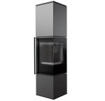 KRATKI REN/L/P/BLACK 7,3KW ECODESIGN (75 - 100M2) ΕΝΕΡΓΕΙΑΚΗ ΣΟΜΠΑ ΑΠΟ ΧΑΛΥΒΑ ΜΕ ΜΑΥΡΑ ΚΕΡΑΜΙΚΑ TERMOTEC - Image 2