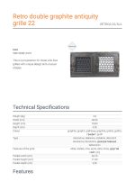 KRATKI RETRO2/22/G/A ΔΙΑΚΟΣΜΗΤΙΚΗ ΠΕΡΣΙΔΑ ΜΕ ΑΝΟΙΓΟΜΕΝΕΣ ΠΟΡΤΕΣ ΚΑΙ ΡΥΘΜΙΣΗ ΡΟΗΣ ΣΕ ΧΡΩΜΑ ΓΡΑΦΙΤΗ - Image 4