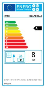 KRATKI ROLLO 8KW ECODESIGN (50-70M2) ΕΝΕΡΓΕΙΑΚΗ ΣΟΜΠΑ ΞΥΛΟΥ ΑΠΟ ΧΑΛΥΒΑ ΜΕ ΕΠΕΝΔΥΣΗ TERMOTEC - Image 6