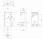 KRATKI ROLLO/BLACK 8KW ECODESIGN (50-70M2) ΕΝΕΡΓΕΙΑΚΗ ΣΟΜΠΑ ΞΥΛΟΥ ΑΠΟ ΧΑΛΥΒΑ ΜΕ ΕΠΕΝΔΥΣΗ ΑΠΟ ΜΑΥΡΑ ΚΕΡΑΜΙΚΑ TERMOTEC - Image 3
