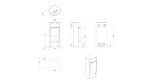 KRATKI RUNA ECODESIGN 8KW (50-70M2) ΕΝΕΡΓΕΙΑΚΗ ΣΟΜΠΑ ΞΥΛΟΥ ΑΠΟ ΧΑΛΥΒΑ ΜΕ ΛΕΥΚΑ ΚΕΡΑΜΙΚΑ TERMOTEC - Image 3