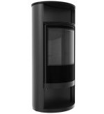 KRATKI RUNA/BLACK ECODESIGN 8KW (50-70M2) ΕΝΕΡΓΕΙΑΚΗ ΣΟΜΠΑ ΞΥΛΟΥ ΑΠΟ ΧΑΛΥΒΑ ΜΕ ΜΑΥΡΑ ΚΕΡΑΜΙΚΑ TERMOTEC - Image 2