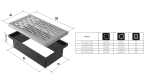 KRATKI ΠΕΡΣΙΔΑ ΔΑΠΕΔΟΥ 940/SZ/FLOOR/SZLIF 9X40CM INOX - Image 4