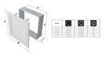 KRATKI ΠΕΡΣΙΔΑ 70SZ/FRESH 17X70CM INOX - Image 4