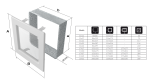 KRATKI ΠΕΡΣΙΔΑ 42OB 11X42CM ΛΕΥΚΗ - Image 6