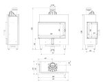 KRATKI LUCY/14/SLIM/L/BS ΑΡΙΣΤΕΡΗ ΓΩΝΙΑ (A+) ECODESIGN 10KW (80-100M2) ΕΝΕΡΓΕΙΑΚΟ ΤΖΑΚΙ ΑΕΡΟΘΕΡΜΟ ΜΕ ΑΝΟΙΓΟΜΕΝΗ ΠΟΡΤΑ ΚΑΙ ΕΠΕΝΔΥΣΗ TERMOTEC - Image 5