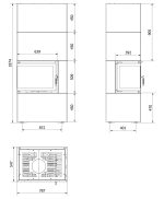 KRATKI SIMPLE/BOX/L/S/BIANCO ΑΡΙΣΤΕΡΗ ΓΩΝΙΑ 8KW / 70-90m2 ΕΝΕΡΓΕΙΑΚΟ ΤΖΑΚΙ ΜΑΝΤΕΜΕΝΙΟ ΜΕ ΜΕΤΑΛΛΙΚΟ ΚΕΛΥΦΟΣ - Image 4