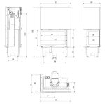 KRATKI VNL/810/410 (A+) ΑΡΙΣΤΕΡΗ ΓΩΝΙΑ ΣΥΡΟΜΕΝΟ 14KW (125 -175M2) ΕΝΕΡΓΕΙΑΚΟ ΤΖΑΚΙ ΑΕΡΟΘΕΡΜΟ ΜΕ ΛΕΥΚΑ ΚΕΡΑΜΙΚΑ TERMOTEC - Image 4