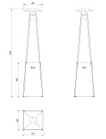 KRATKI UMBRELLA/C/G30/37MBAR/S/ZE ΣΟΜΠΑ ΘΕΡΜΑΣΤΡΑ ΥΓΡΑΕΡΙΟΥ 12KW ΜΑΥΡΗ - Image 4